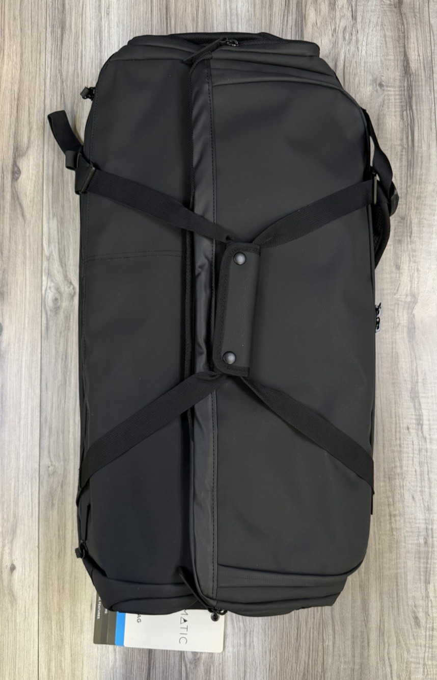NOMATIC 40L Travel Bag Duffle Backpack Carry On Luggage Black TRBG40-BLK-02 NEW
